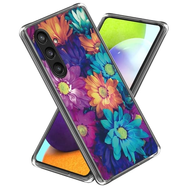 Deco Samsung Galaxy S24 Plus kotelot - Krysanteemi Multicolor