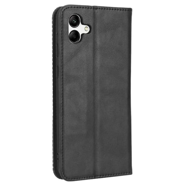 Bofink Vintage Samsung Galaxy A04 Læretui - Svart Black