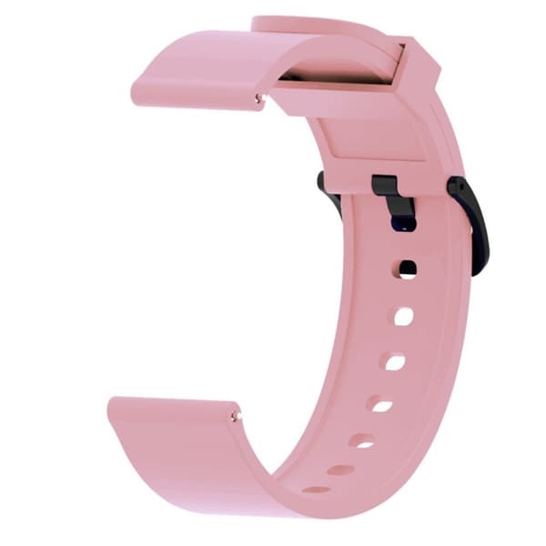 Amazfit Bip 20mm klockband av silikon - Rosa Rosa