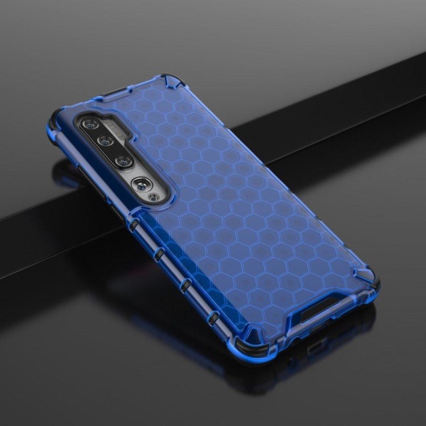 Bofink Honeycomb Xiaomi Mi CC9 Pro / Mi Note 10 cover – Blå Blue
