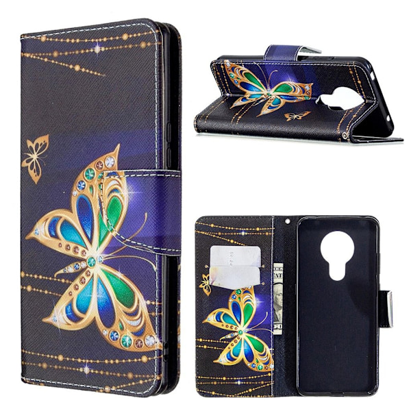 Wonderland Nokia 5.3 kotelot - Eloisa perhonen Multicolor