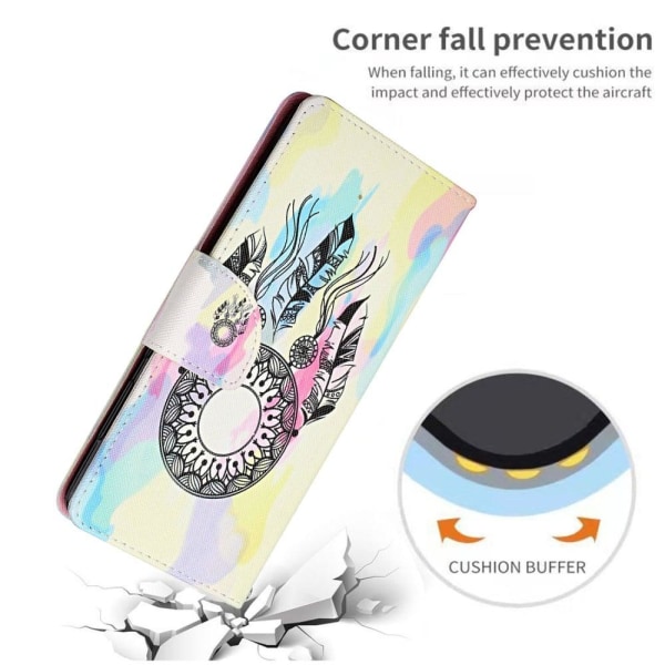 Wonderland iPhone 14 Pro Max flip etui - Drømmefanger Multicolor