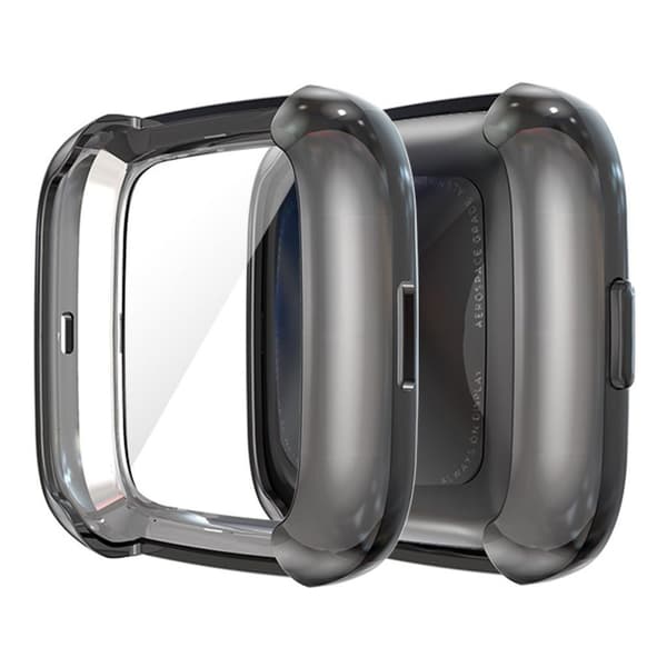 Hat Prince Fitbit Versa 2 Galvanisering Etui - Svart Black