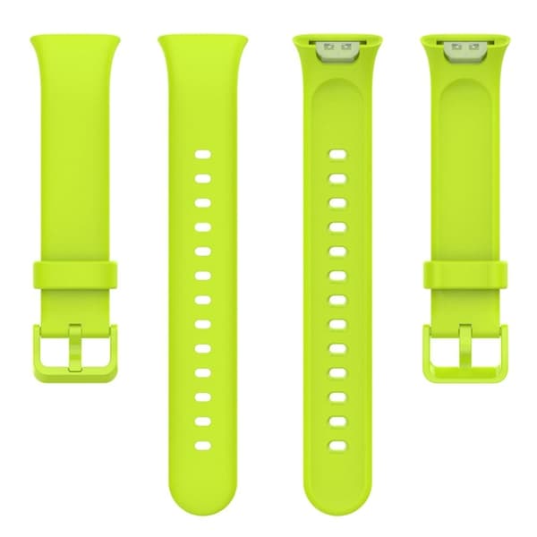 Xiaomi Mi Band 7 Pro klokkerem i silikon - Gulgrønn Green