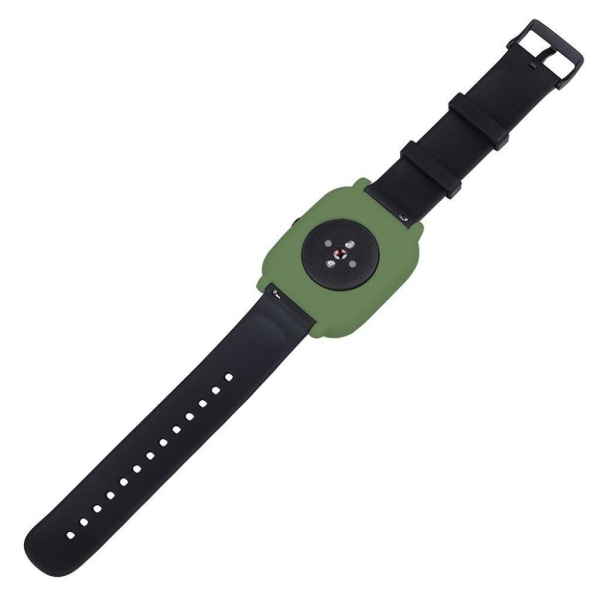 Amazfit GTS cool silicone case - Army Green Grön