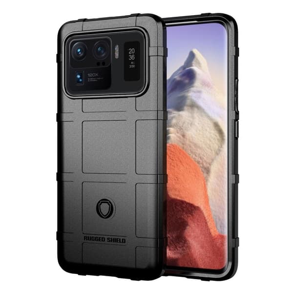 Rugged Shield Xiaomi Mi 11 Ultra kotelot - Musta Black