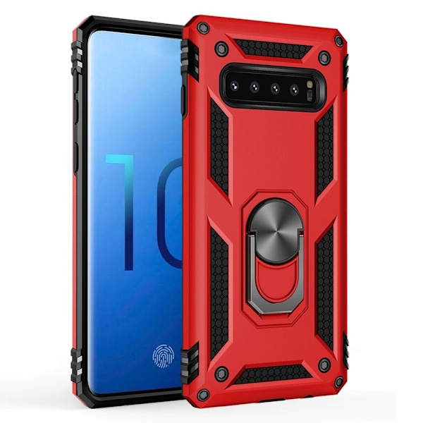 Bofink Combat Samsung Galaxy S10 kuoret - Punainen Red