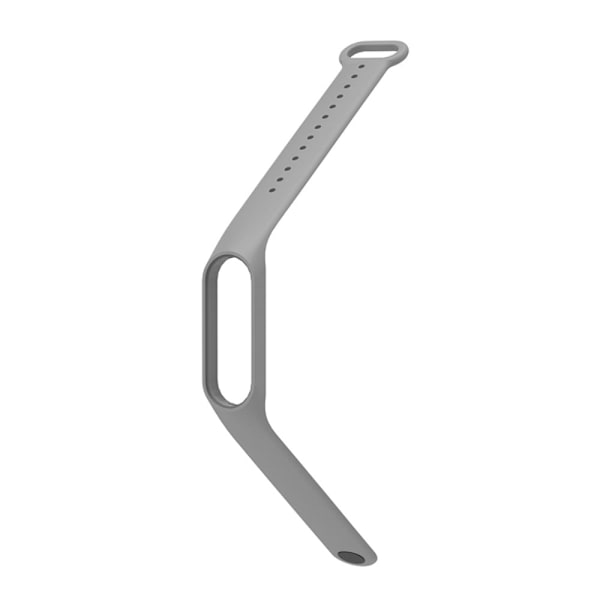 Xiaomi Mi Band 7 silikonikellon hihna - Harmaa Silver grey