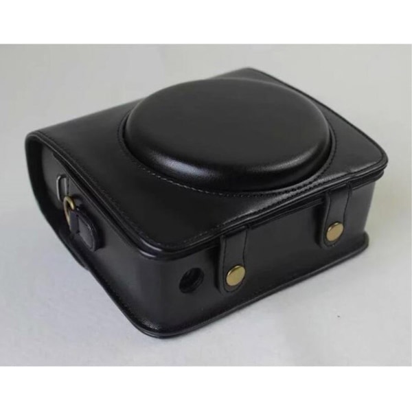 Fujifilm instax SQUARE SQ6 nahkakotelo - Musta Black