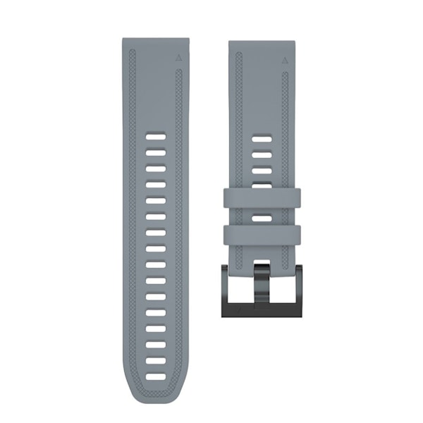 Garmin Fenix 6S silikon klockarmband - grå Silvergrå