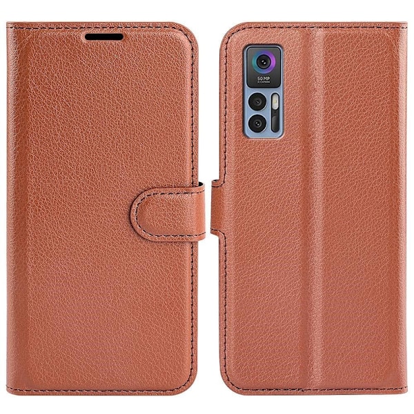 Classic TCL 30 5G flip kuoret - Ruskea Brown