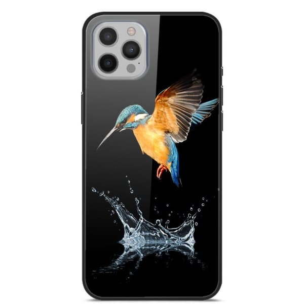 Fantasy iPhone 12 Pro Max Deksel - Fugl Brown