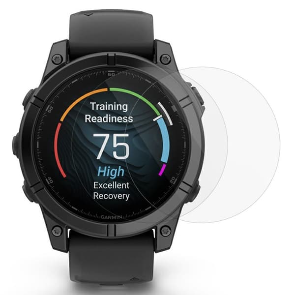 2Pcs Garmin Fenix E 47mm Watch näytönsuojain Clear TPU Filmi Transparent