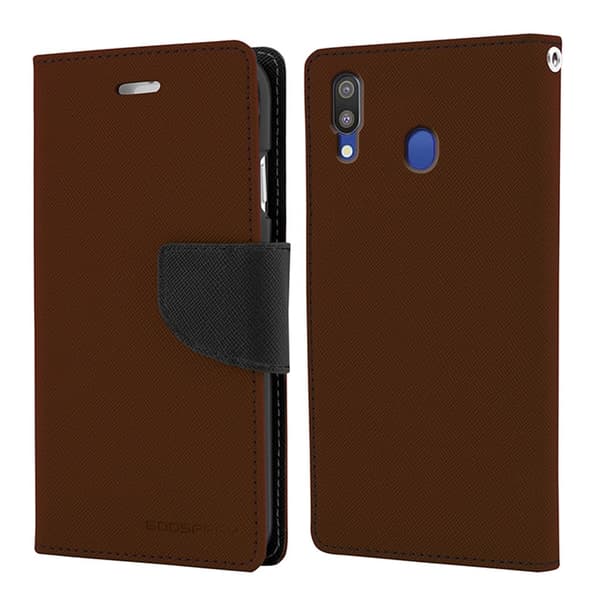 MERCURY Fancy dagbok - Samsung Galaxy M20 - Brun Brown