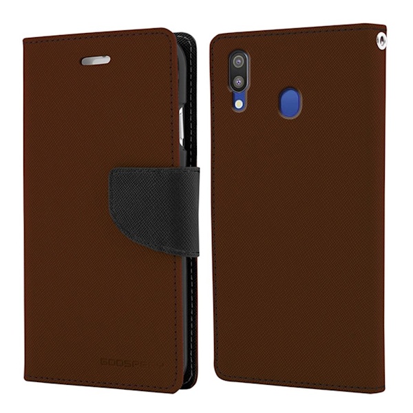 MERCURY Fancy Diary - Samsung Galaxy M20 - Brun Brown