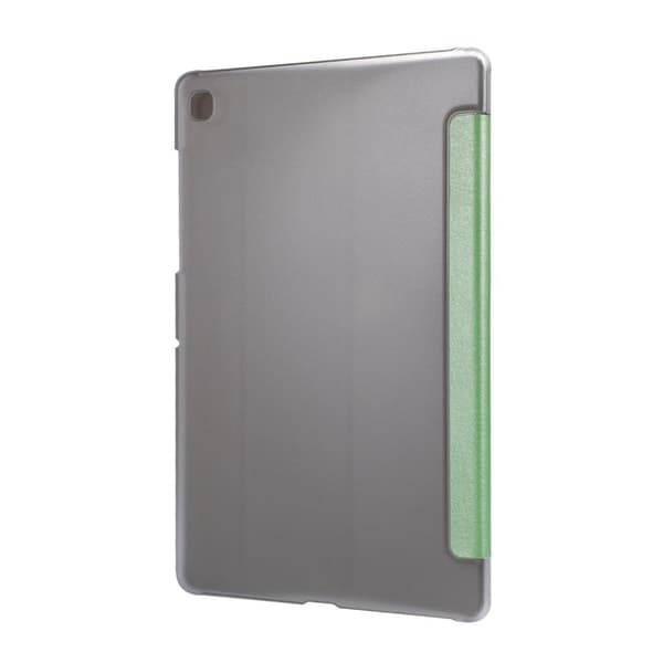 Samsung Galaxy Tab A7 10.4 (2020) silk tri-fold läder flip fodral - grön Grön