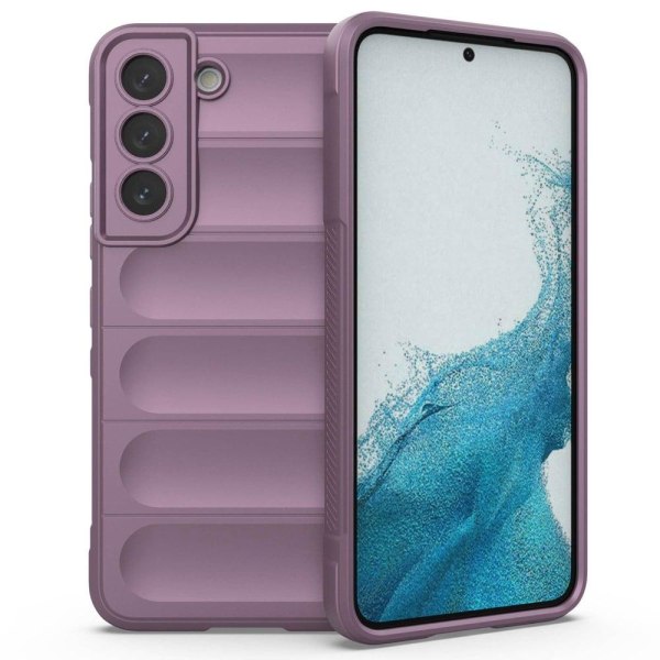 Blødt grebsformet cover til Samsung Galaxy S22 - Lilla Purple