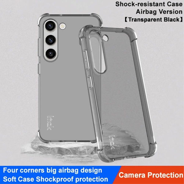Lux-Case Airbag-cover til Samsung Galaxy S23 Plus Transparent