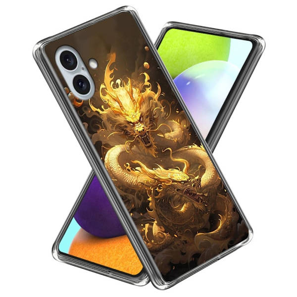 Vibe iPhone 16 Plus cover - Style H Gold