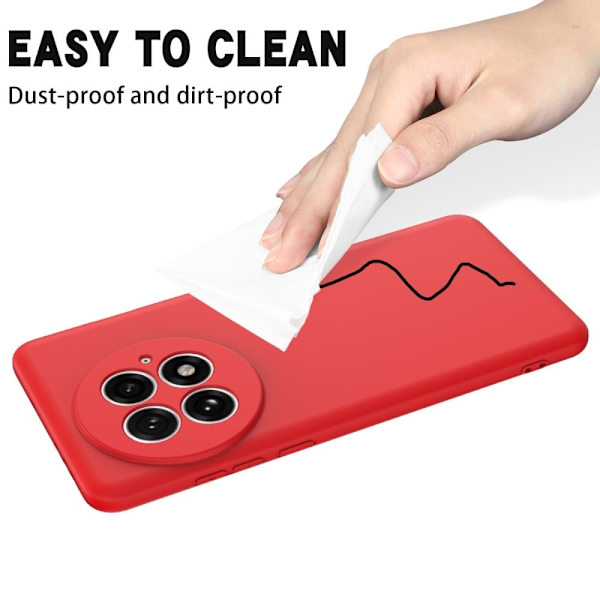 Matte Liquid OnePlus 13 silikone cover - Rød Red