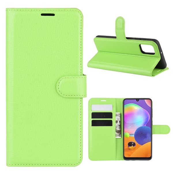 Klassisk Samsung Galaxy A31 veske - grønn Green