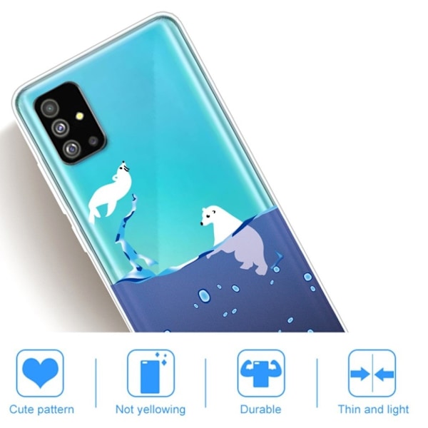 Deco Samsung Galaxy S20 Plus cover - Isbjørn Blue