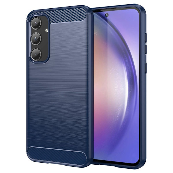 Carbon Flex Samsung Galaxy A55 kotelot - Sininen Blue