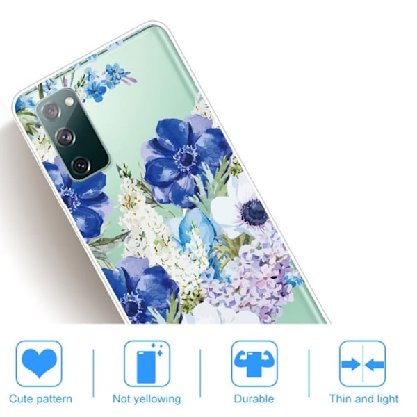 Deco Samsung Galaxy S20 FE 5G / Samsung Galaxy S20 FE skal - Vackra Blommor multifärg