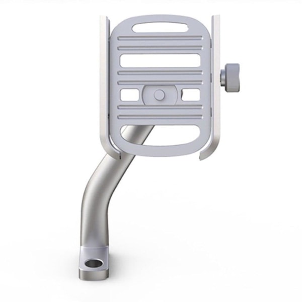 Universal bicycle handlebar phone mount holder - Silver / Rearvi Silver grey