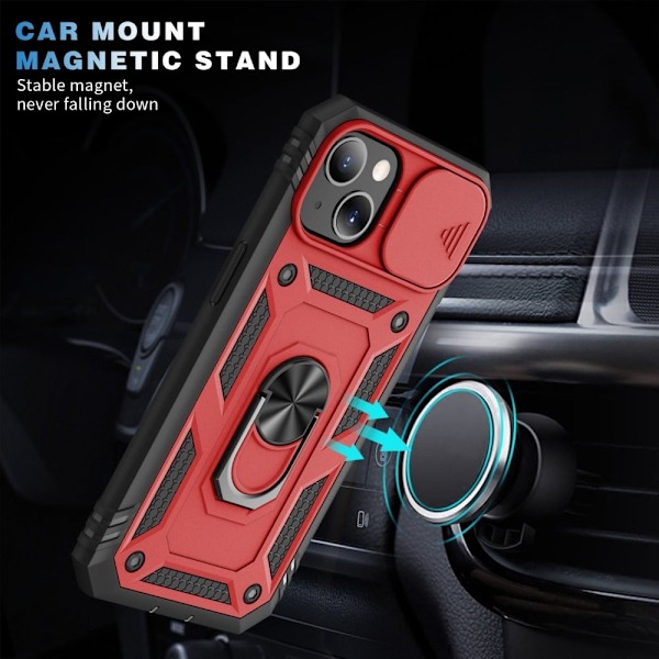 Bofink Combat iPhone 13 cover - Rød Red