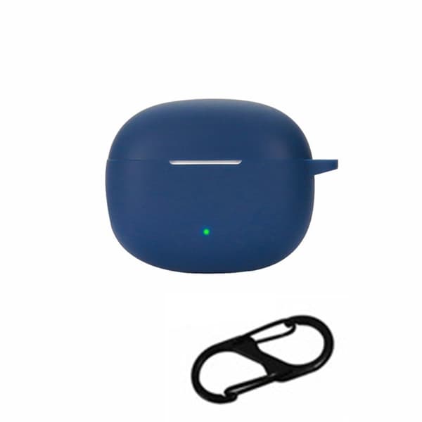 Honor Earbuds X3i silikoneetui med spænde - Mørkeblå Blue