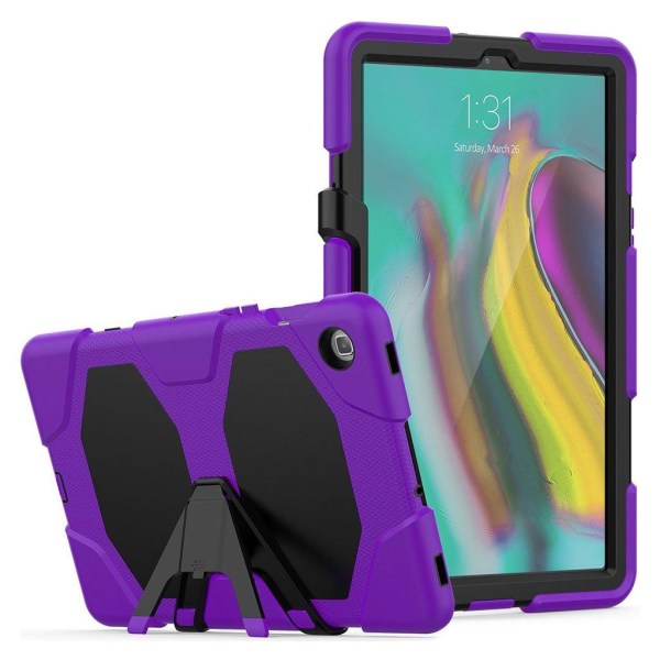 Samsung Galaxy Tab S5e stødsikker silikone hybrid etui - Lilla Purple