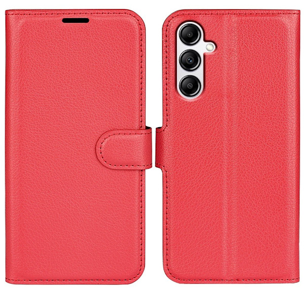 Classic Samsung Galaxy A34 5G Läppäkotelo - Punainen Red