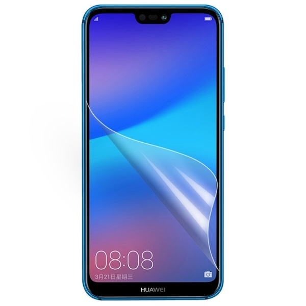 Huawei P20 Lite klar LCD skærmbeskytter Transparent
