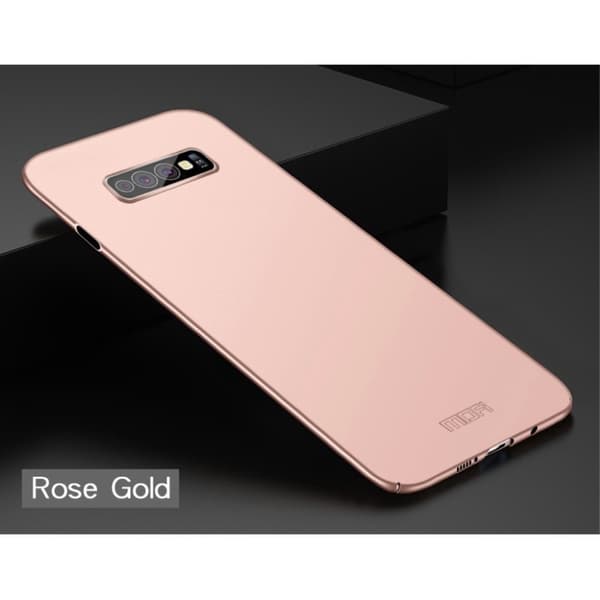 MOFI Shield Samsung Galaxy S10e ultra-tyndt mat etui - Rosa Guld Pink