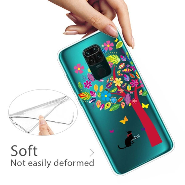 Deco Xiaomi Redmi Note 9 skal - Färgglatt Träd multifärg