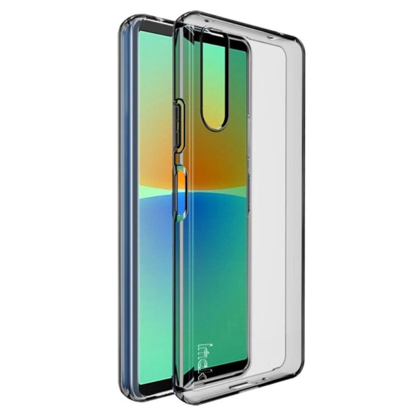 Imak UX-5 Cover til Sony Xperia 10 IV - Gennemsigtig Sort Transparent