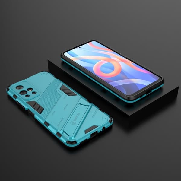 Stöttåligt Xiaomi Redmi Note 11T 5G / Xiaomi Redmi Note 11S 5G hybridskal - Blå Blå