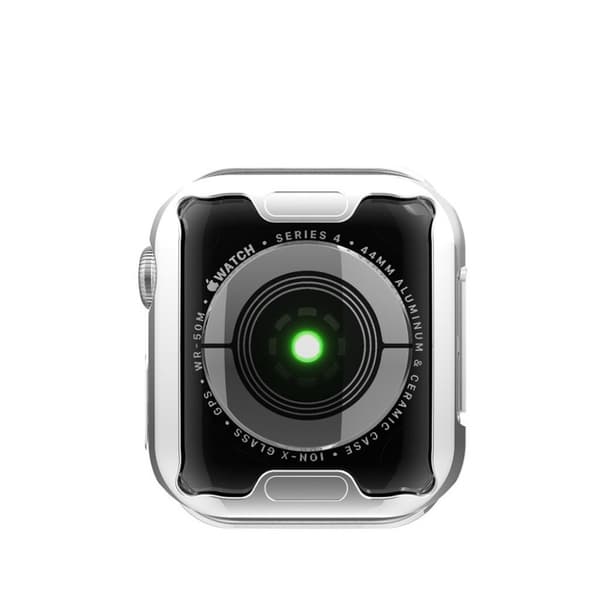 Apple Watch Series 3/2/1 38mm:n kehys - Hopea Silver grey