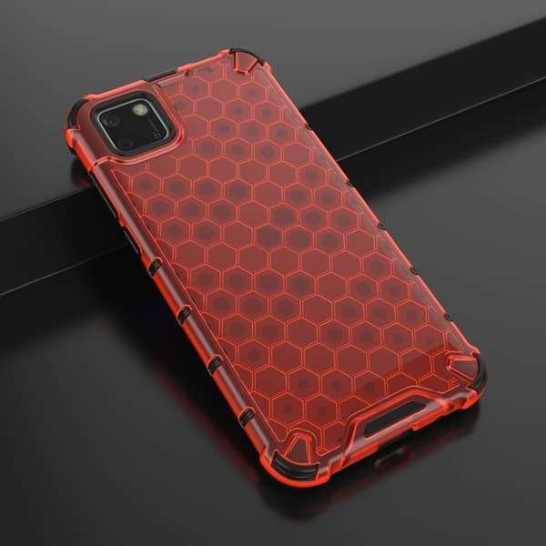 Bofink Honeycomb Huawei Y5p deksel - Rød Red