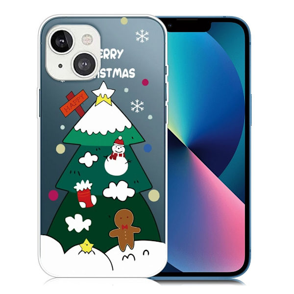 Juleveske til iPhone 13 Mini - Juletre Multicolor