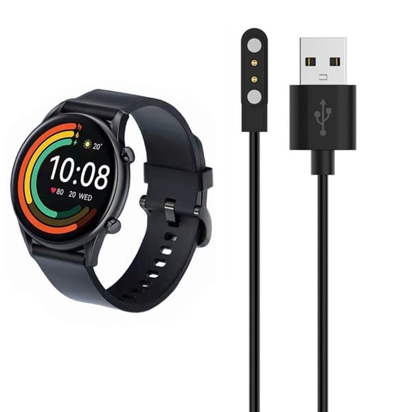 60cm Haylou RT2 (LS10) USB magneettinen latauskaapeli Black