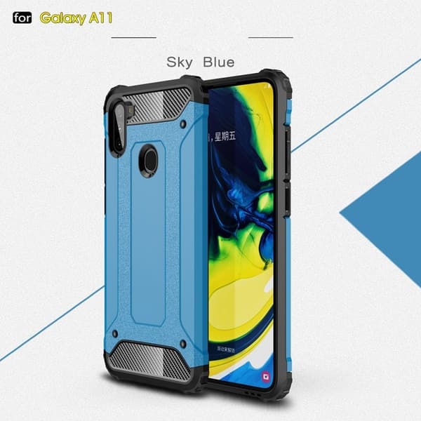 Armour Guard Samsung Galaxy A11 skal - Blå Blå