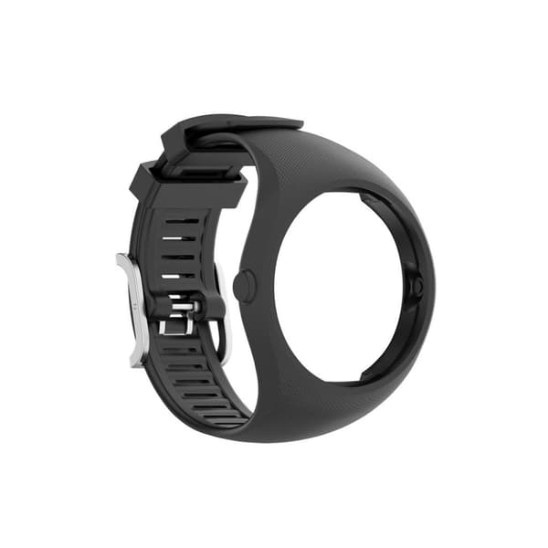 Polar M200 silicone watch band - Black Svart