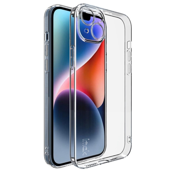 Imak UX-5-deksel for iPhone 14 Plus - Gjennomsiktig Transparent