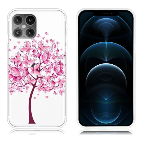 Deco iPhone 12 Pro Max skal - Blommigt Träd Rosa