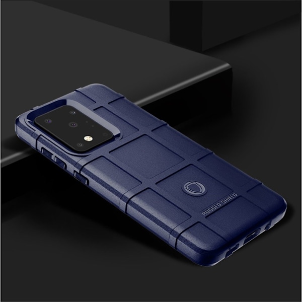 Rugged Shield cover - Samsung Galaxy S20 Ultra – Mørkeblå Blue