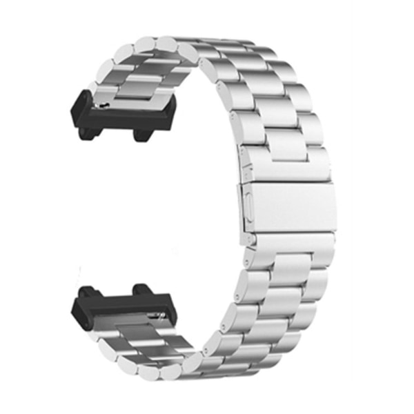 Amazfit T-Rex 2 stainless steel watch strap - Silver Silvergrå