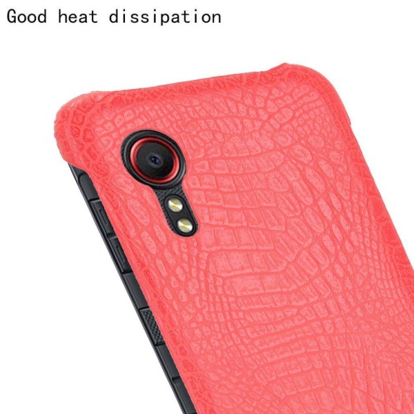 Krokokotelo - Samsung Galaxy Xcover 5 - Punainen Red