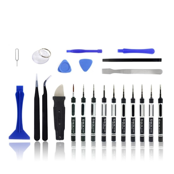 JF-8137 22-i-1 verktygs-set reparera Iphone Samsung Huawei multifärg